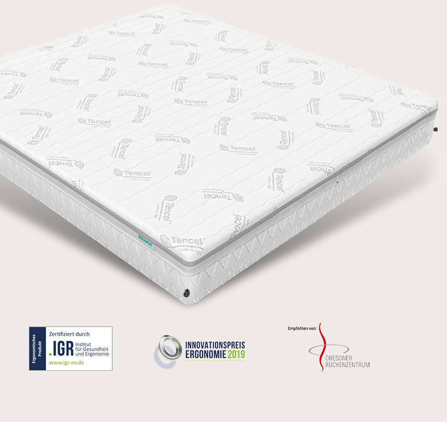 Ergonomisch korrektes liegen bei Rückenschmerzen