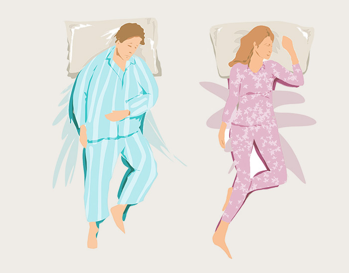 Rückenschläfer-Matratze